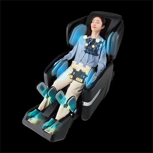 フジ診療器 AS-R900(CB) 揉み療治女性議長 H21 サイバーリラックス ベージュ×赤銅色