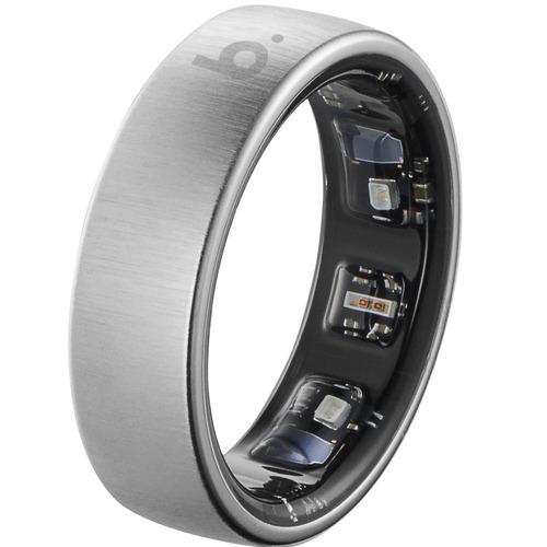 b.ring Pro スマートリング 健康管理 睡眠管理 チタン AI分析 Android iPhone対応 専用アプリ 最大7日間持続 IP68 5ATM 防水 歩数計 超軽量 ワイヤレス充電スタンド付き/シルバー US7号（日本基準13〜15号/内周55.0mm）の商品画像（Yahoo!ショッピング）