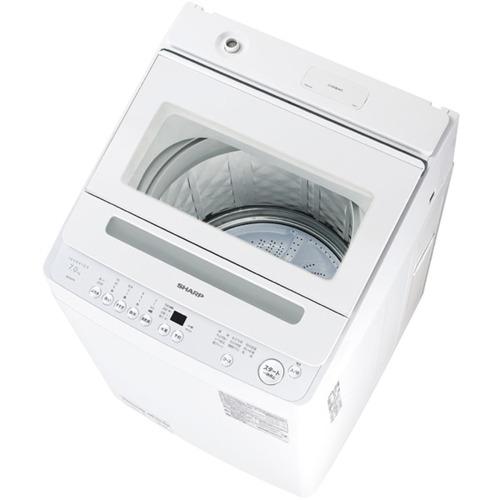 シャープ ES-GV7K-W 全自動洗濯機 (洗濯7.0kg) : ベスト電器Yahoo!店