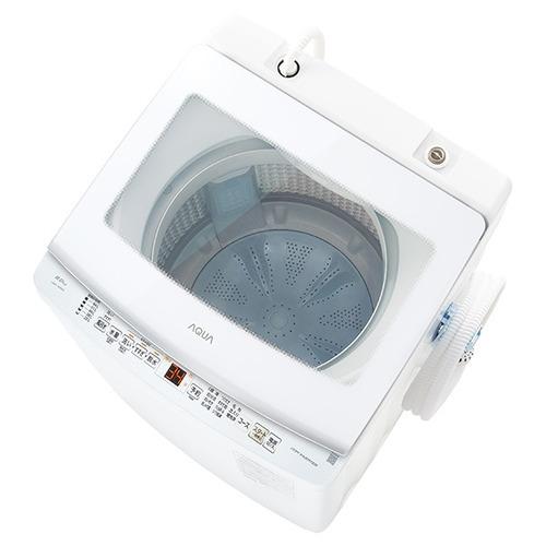 AQUA 全自動洗濯機 洗濯：8.0kg 3Dパワフル洗浄 高濃度クリーン浸透RX