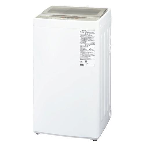 AQUA 全自動洗濯機 上開き 洗濯6kg 幅52.5cm 3Dアクティブ洗浄&高濃度
