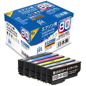 ジット JITAE806P エプソン EPSON：IC6CL80（通常容量）（6色パック