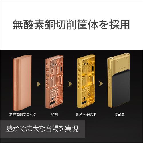 SONY NW-WM1ZM2 ウォークマン　無酸素銅切削筐体モデル　256GB WALKMAN ソニー ウォークマン NW-WM1ZM2 無酸素銅切削筐体 256GBモデル