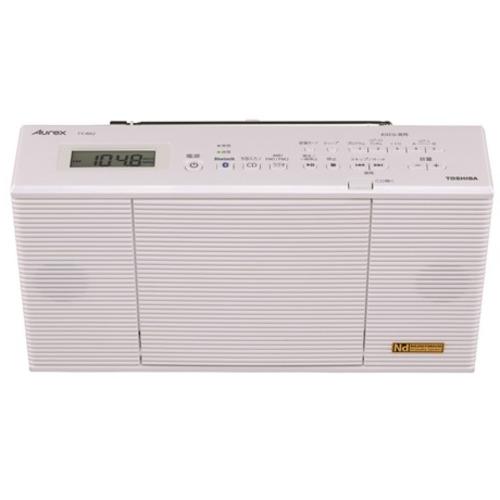 東芝CDラジオ　TY-AN2W ホワイト Bluetoothスピーカー TOSHIBA ω東芝 オーディオ【TY-AN2(W)】ホワイト CDラジオ Aurex