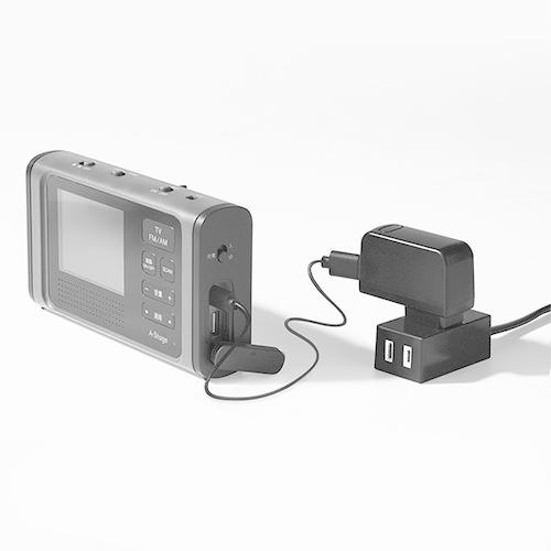 A-Stage OR01A-03BK 3.2インチ液晶ワンセグTV ラジオ : ベスト電器
