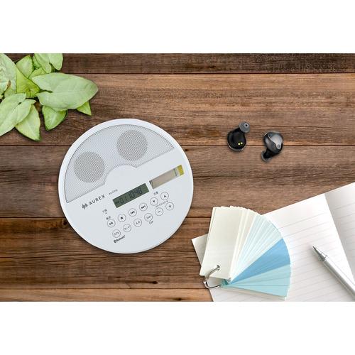 東芝 AX-CP50(W) ポータブルCDプレイヤー ステレオスピーカー搭載