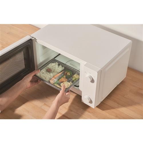 ツインバード DR-E268W フラット電子レンジ 18L ホワイト DRE268W