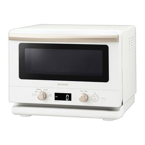 シャープ RE-TD186-W 単機能レンジ らくチン！センサー搭載 フラット庫