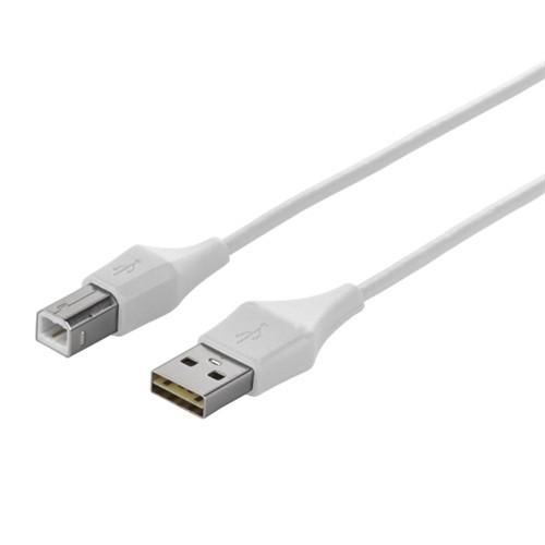 バッファロー BSUABDU210WHA どっちもUSBコネクター採用 USB2.0ケーブル（A to B） 1.0m ホワイト｜best-denki