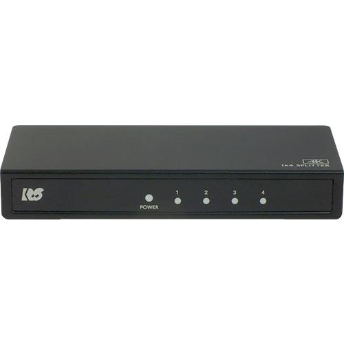 ラトックシステム RS-HDSP4P-4KZ 4K60Hz対応1入力4出力HDMI分配器