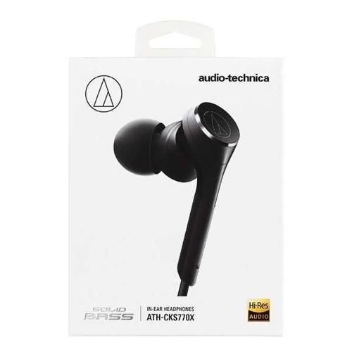 オーディオテクニカ（audio-technica） ATH-CKS770X-BK 【ハイレゾ音源