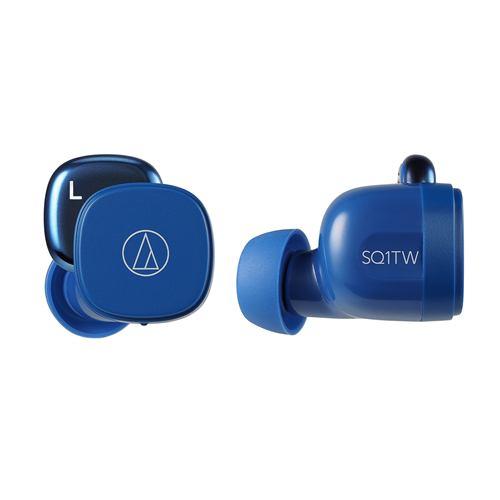 推奨品 オーディオテクニカ ATH-SQ1TW ブルー BL とっておきし福袋 人気ブランドの新作 ワイヤレスイヤホン