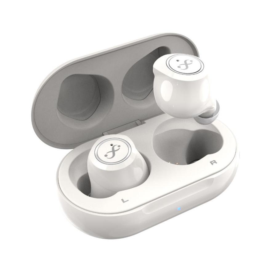 多摩電子工業 Bluetoothフルワイヤレスイヤホン ホワイト タッチ