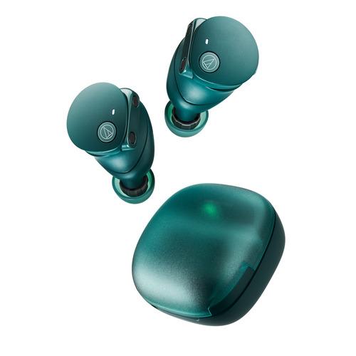 オーディオテクニカ ATH-CKS50TW2 GR 完全ワイヤレスイヤホン Bluetooth対応 防水・防塵 グリーン オーディオテクニカ ATH-CKS50TW2 GR 完全ワイヤレスイヤホン Bluetooth対応 防水・防塵 グリーン