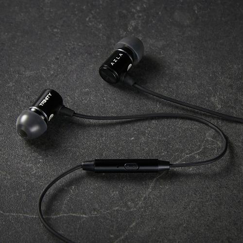 AZLA AZL-TRINITY-UC-BLK イヤホン カナル型 3層構造振動板採用発展型
