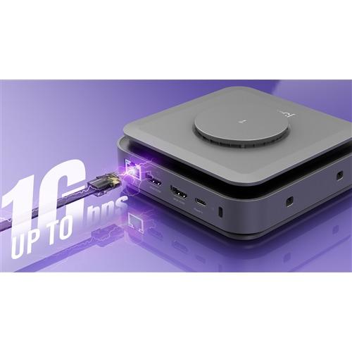 j5create JCD3199 15W磁力ワイヤレス充電パッド搭載デュアルHDMI