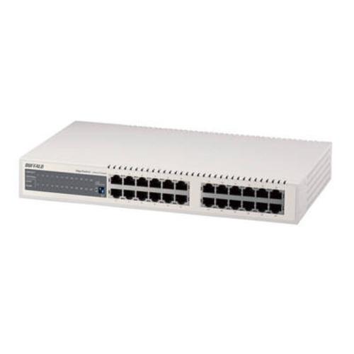 BUFFALO バッファロー スイッチングハブ 24ポート LSW5-GT-24NSR Giga対応