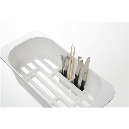 44X20.5X10.5cm] キッチン 水切りラック 伸縮式(38〜55cm) AQUA アクア