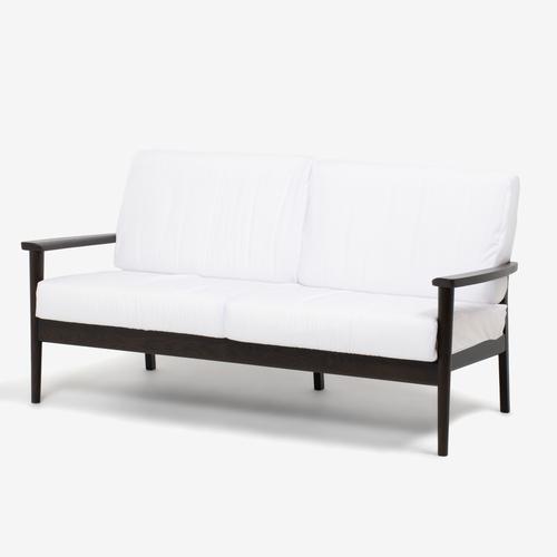 大塚家具 ソファ「シネマ」本体＋ヌードクッション レッドオーク材