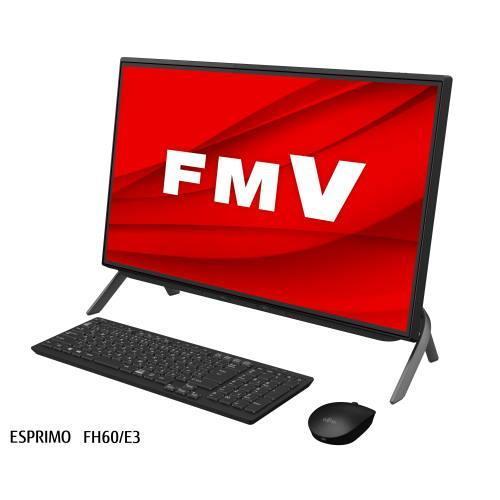 富士通 FMVF60E3B(ブラック)23.8型 Ryzen 5/8GB/512GB/Office FMV ESPRIMO FH60/E3 富士通 FMVF60E3B(ブラック)23.8型 Ryzen 5/8GB/512GB/Office FMV ESPRIMO FH60/E3