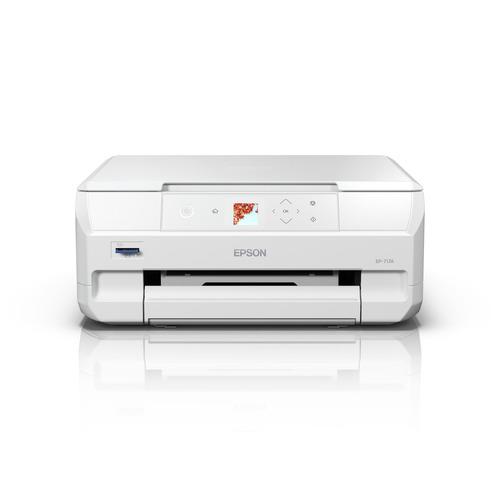 EPSON EP-717A A4カラーインクジェット複合機 ホワイト : ベスト電器
