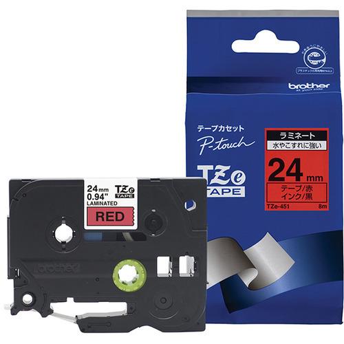 ピータッチ ブラザー TZe-451 ラベルライターピータッチ用 ラミネート