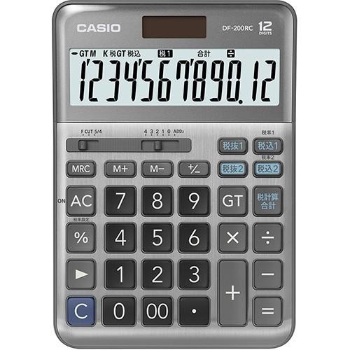 カシオ DF-200RC-N 軽減税率電卓 12桁