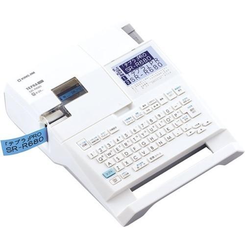 KING JIM キングジム ラベルライター テプラPRO SR-R680 ホワイトの商品画像（Yahoo!ショッピング）