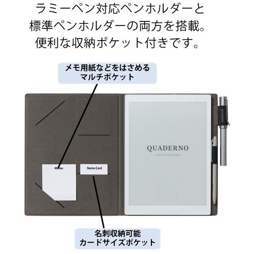 富士通クライアントコンピューティング FMVCV51BK QUADERNO（クアデルノ）カバー 約130g ブルーブラック｜best-denki｜06