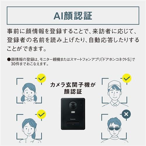パナソニック VL-X70AHF ワイヤレスモニター付テレビドアホン 3-7