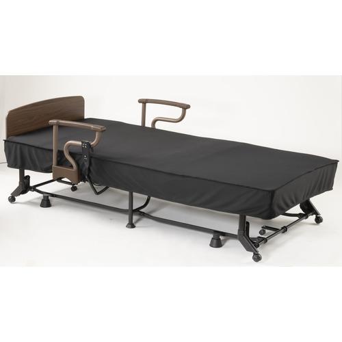 非課税】ヤマダオリジナル 収納式電動ベッド 2モーター式 ブラック YMD