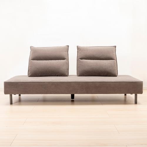 ヤマダオリジナル ソファベッド 幅191.5cm 「ブリーズ LGY」布