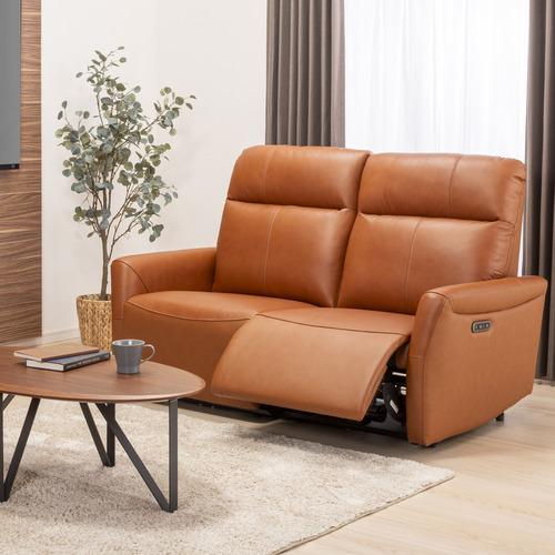 ヤマダオリジナル 電動リクライニングソファ 「YES140018N LBR2P