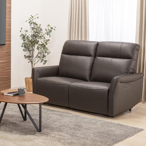 新品未使用ヤマダオリジナル 電動リクライニングソファYES140018DBR2P 在庫限り】ヤマダオリジナル 電動リクライニングソファ