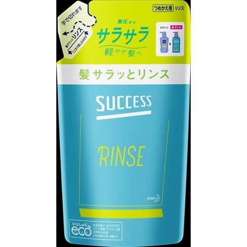 花王 サクセス 髪サラッとリンス つめかえ用 320ml｜best-denki