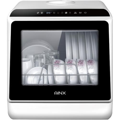 1223-002 ★リユースのサカイ幸手店★AINX 食器洗い乾燥機 AX-S3　 アイネクス AINX 工事がいらない食器洗い乾燥機 AX-S3 W 【往復送料