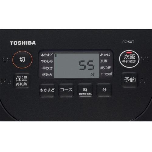 東芝 RC-5XT(K) IH炊飯器 3合 ブラックRC5XT(K)｜best-denki｜03