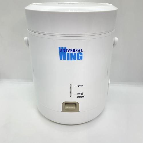 ユニバーサルウィング URC-1.5M 小型炊飯器 海外対応 1.5合炊き 白
