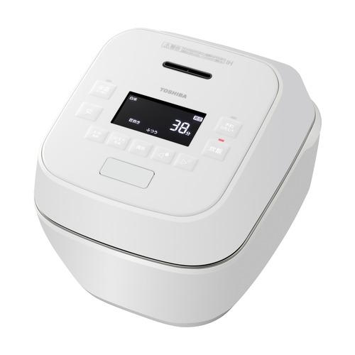 東芝 RC-10SGX(W) 真空圧力IH炊飯器 炎匠炊き 備長炭かまど丸釜 5.5合