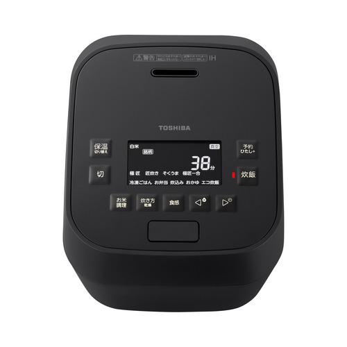 東芝 RC-6MGX(K) 真空IH炊飯器 炎 匠炊き 3.5合炊き グランブラック