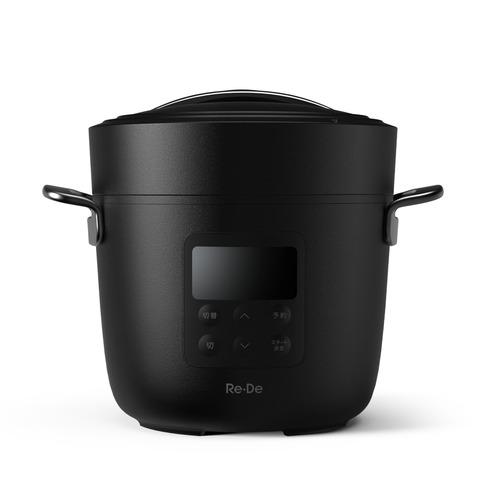 A-Stage 電気圧力鍋 2L Re・De Pot EPC01A-20BK ブラックの商品画像（Yahoo!ショッピング）
