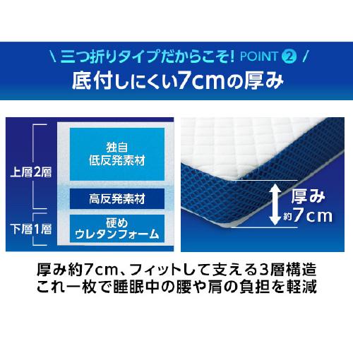 セミダブル]ショップジャパン トゥルースリーパープレミアリッチ三