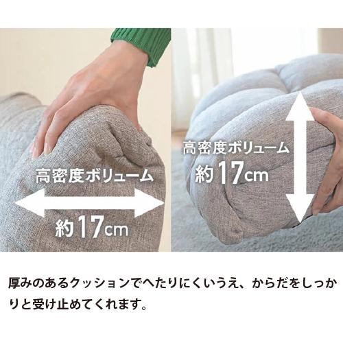 ハンモック座椅子 HXLF-マルク グレー 明光ホームテック 回転式 背・頭