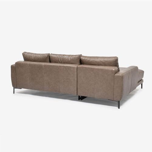 IDC OTSUKA カウチソファ 向かって左カウチ「L／S STYLISH-68 エルエススタイリッシュ」革ストーングレー色 #FP／S-620E_5