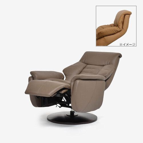 大塚家具 電動リクライニングチェア「ルージアKD SD-455B」半革 #M-07