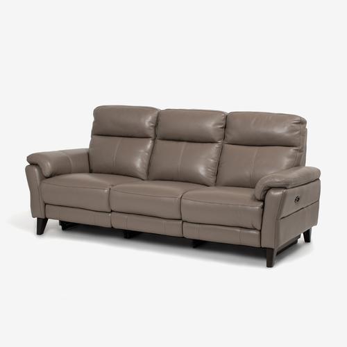 大塚家具 電動リクライニングソファ 3人掛け「L／S RELAX-65 エルエスリラックス-65」幅215cm 革#J／S-232E グラナイト色_2