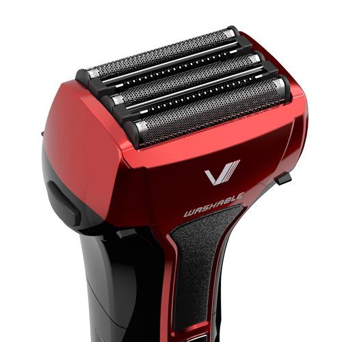 IZUMI IZF-V553W-R メンズシェーバー ソリッドモデル 5枚刃 レッド