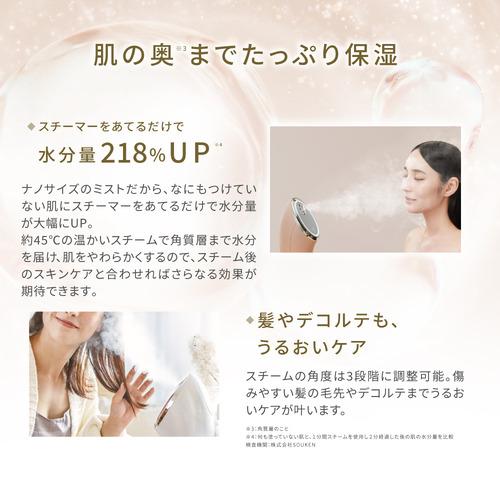 ウィナーズ SMHB-033-SBR フェイシャルクレンジングナノスチーマー ナノサイズのスチームで角質層までケア シャイニーブラウン ウィナーズ SMHB-033-SBR フェイシャルクレンジングナノスチーマー