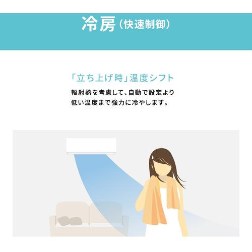 【希少品】 【標準工事費込】【無料長期保証】パナソニック CS-J223D／S-W インバーター冷暖房除湿タイプ ルームエアコン （6畳） クリスタルホワイト CSJ223D／SW 【CEG1066079206】(37308円)