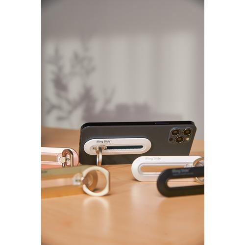 ロジック IS2-PW スマホ タブレット落下防止リング&ポータブルスタンド AAUXX iRing スライド ホワイト IS2PW |  | 04